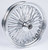 HARDDRIVE Fr 48-Spk Sd Chrome 16X3.5 Wg-Hub 1" Axl 00 Ltr 051-02531