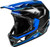 FLY RACING Rayce Repeat Bicycle Helmet Black/Blue Lg 73-3621L