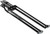 HARDDRIVE Springer Fork Tapered Leg +8 Black 062-700