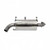 MBRP Single Slip-On System W/ Oval Sport Muffler Chrome AT-9518SP