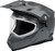 FLY RACING Trekker Cw Solid Helmet Dual Shld Grey Xl 73-31363X