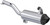 MBRP Single Slip-On System W/ 5" Performance Muffler Blk Tip AT-9221PT