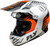 FLY RACING Formula Cp Slice Helmet Grey/Orange/Black Lg 73-0053L