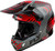 FLY RACING Formula Cp Slice Helmet Grey/Red/Black Sm 73-0051S