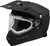 FLY RACING Trekker Cw Solid Helmet Elec Shld Matte Black Md 73-31366M