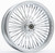 HARDDRIVE Rr 48-Spk Chrome 18X5.5 Wide-Hub 1" Axl 00 Ltr 051-0558