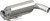 MBRP Single Slip-On System W/ Oval Sport Muffler Chrome AT-9708SP