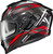 SCORPION EXO Exo-St1400 Evo Carbon Helmet Hex Gloss Red 2X 14EC-1007