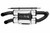 MBRP Dual Stacked Slip-On System W/ Performance Muffler Blk Tip AT-9515PT