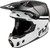 FLY RACING Youth Formula Cc Objective Helmet Black/White Yl 73-4349YL