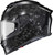 SCORPION EXO Exo-R1 Air Full Face Helmet Carbon Onyx Gloss Black 2X R1C-2007