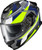 SCORPION EXO Exo-Eclipse Full Face Helmet Lunar Grey/Hi-Vis/Blue Md ECL-1124