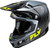 FLY RACING Formula S Carbon Protocol Hlmt Black Carbon/Grey/Hi-Vis Lg 73-4464L
