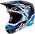 FLY RACING Formula S Carbon Byte Helmet Blue Carbon/Blue/White Sm 73-4452S