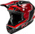 FLY RACING Werx-R Flow Carbon Helmet Black Carbon/Red Sm 73-9231S