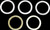 SLP 5/Pk Spider Shim Kit Pol S/M 40-107