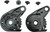 GMAX Shield Ratchet Plates Left/Right W/Screws Ff-98 G098013