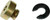 HARDDRIVE Fender Seat Nut Kit 1/4"-20 Thread 370294
