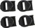 FLY RACING Maverik Strap Receiver Kit 4Pc 363-5049