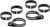 RIZOMA Front Turn Signal Fork Mount Kit Black FR244B