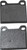 SLP Pr/Brake Pad S-D'08-16 27-23