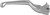 HARDDRIVE Wide V-Cut Brake Lever Chrome Xl 04-13 20-252B