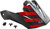 GMAX Visor W/Screws Fame Mx-86 Matte Black/Red/Silver G086069