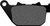 HARDDRIVE Hd Brake Pad Sintered Repl Oe 42836-04 42029-07 HD387HH