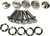 HARDDRIVE Floating Rotor Hardware Kit Flt 14-Up 144309