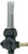 HARDDRIVE Petcock 13/16" Bung Right Spigot Black 011404