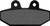 HARDDRIVE Hd Brake Pad Semi-Sint Repl Oe 41300197 HD710V