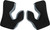 FLY RACING Formula Cheek Pad Black/Cool Grey Lg 35Mm 73-47221L