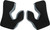 FLY RACING Formula Cheek Pad Black/Cool Grey Sm 45Mm 73-47221S