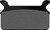 HARDDRIVE Hd Brake Pad Semi-Sint Repl Oe 43967-86 HD201V