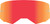 FLY RACING Single Lens W/Post Adult Red Mirror/Clear FLA-039