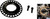 HARDDRIVE Sprocket Lock Nut Kit `93-Up Xl `93-06 Bt 346090