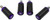 SANTORO FABWORX Bag Guard Extreme Chacho Purple Flh/Flt SF70015E