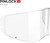 SCORPION EXO Pinlock Insert Clear Gt930 DKS298-CLEAR
