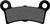 HARDDRIVE Hd Brake Pad Semi-Sint Repl Oe 83911-09 HD605/4V