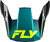 FLY RACING Yth Rayce Repeat Helmet Visor Black/Teal/Hi-Vis Ys-Yl 73-8623VY