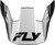 FLY RACING Rayce Repeat Helmet Visor Black/White Xs-Lg 73-8620VM
