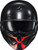 SCORPION EXO Covert X Face Mask Ray Gloss Red 52-730-14
