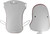 POD Kx 3.0 Ce2 Impact Guard Set (Rt) White Md/Lg KX40-LTE-RT-MD/LG