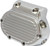 HARDDRIVE Trans End Cover 5 Speed Finned Chrome Big Twin 87-06 68-190