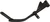 HARDDRIVE Kickstand 1" Under Stock Black Xl 04-24 16-307BK
