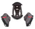 SCORPION EXO Exo-Ct220 Kwikwick Ii Liner/Cheek Pad Kit 2X 22-600-07