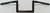 HARDDRIVE 1" Z-Bar Dimpled 6" Gloss Black 21-228GB
