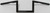 HARDDRIVE 1" Z-Bar Dimpled 6" Gloss Black 21-228GB