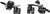 HARDDRIVE Hbar Switch Kit Blk/Wht Lettrs 1996-06 W/Out Cruise Cntrl 370300
