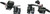 HARDDRIVE Hbar Switch Kit Blk/Wht Lettrs 1996-06 W/Out Cruise Cntrl 370300